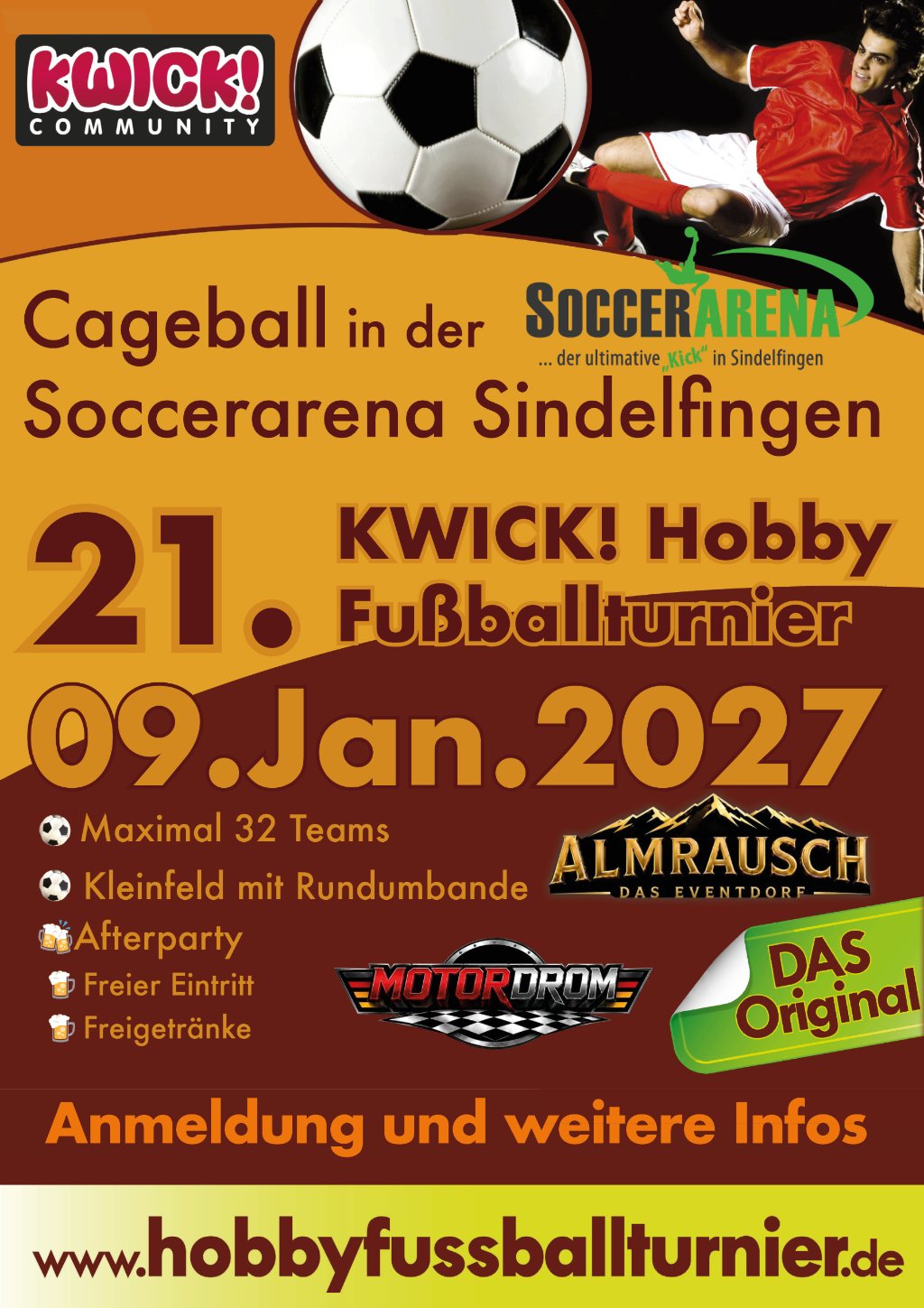 KWICK! Hobby-Fußballturnier